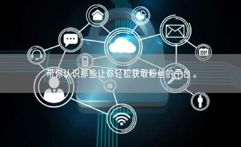 带你认识那些让你轻松获取粉丝的平台。