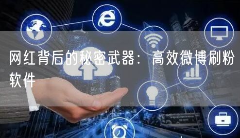 网红背后的秘密武器：高效微博刷粉软件